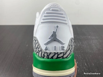 MaikeSneakers Retro 3 Fashionable 3829 Green Lucky CK9246- Jordan 1025